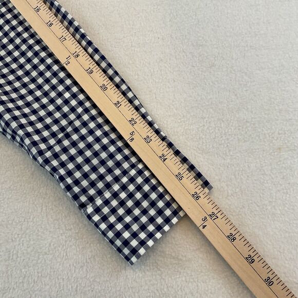 J Crew Ludlow Shirt Mens XL Blue White Check Long Sleeves Cotton 120’s 2 Ply - Picture 13 of 13
